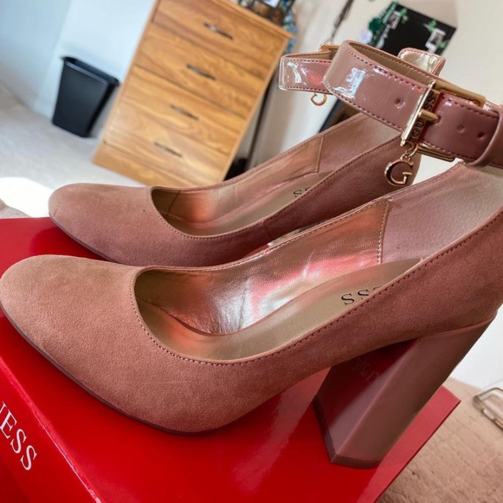 Nude high heels from Guess